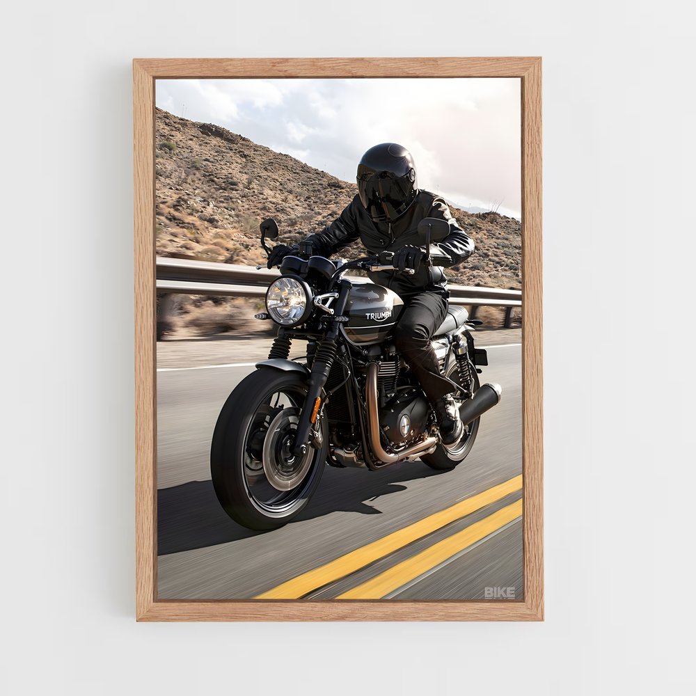 Poster Speed Twin Éclatant – affiche Triumph (vue 4)